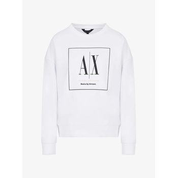 Giorgio Armani Блуза Armani Exchange Crewneck Sweatshirt - White