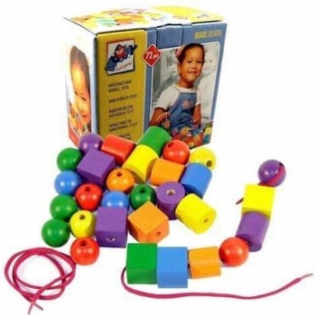 Woodyland Дървени Максикорали 72 части 90194