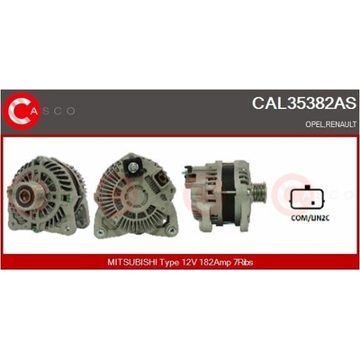 ALTERNATOR 12V 182A CAL35382AS