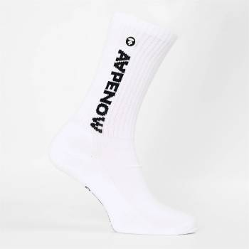 AAPE Чорапи AAPE Men's Crew Socks - White