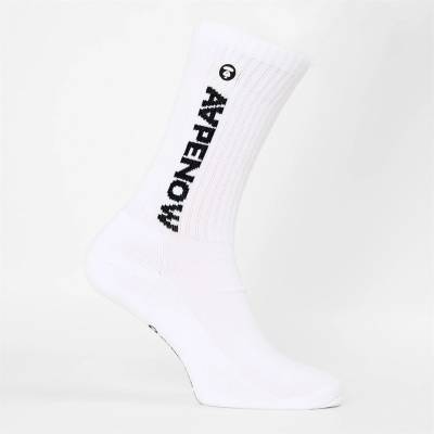 AAPE Чорапи AAPE Men's Crew Socks - White