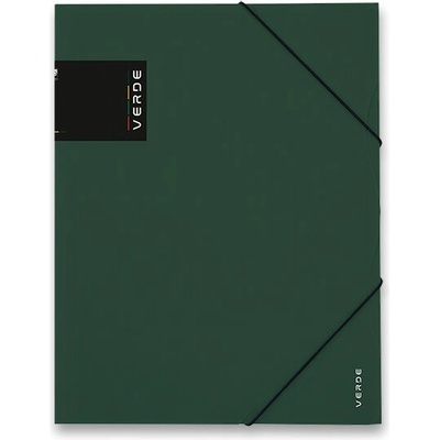 Verde 3chlopňové desky A4 zelená