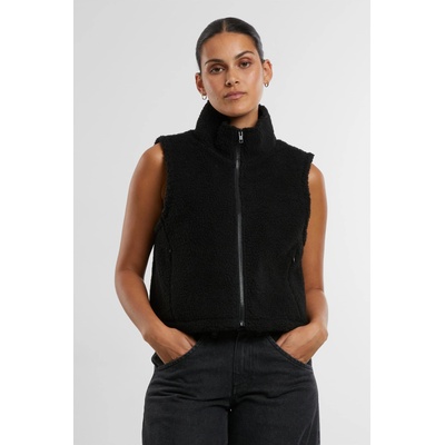 Urban Classics Грейка Ladies Short Sherpa Vest black XXLUB-TB7087-00007 - Камуфлаж, размер XXL