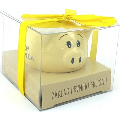Albi Prasátko pro radost pokladnička Základ prvního milionu 6 x 7,5 cm