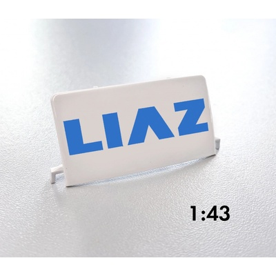 KADEN SPOJLER LIAZ 100/110 modré logo Liaz 1:43