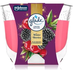 Glade Winter Berries ароматна свещ 204 гр