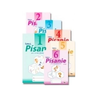 Písanie pre 1. ročník súbor predpisových zošitov k Šlabikáru LIPKA