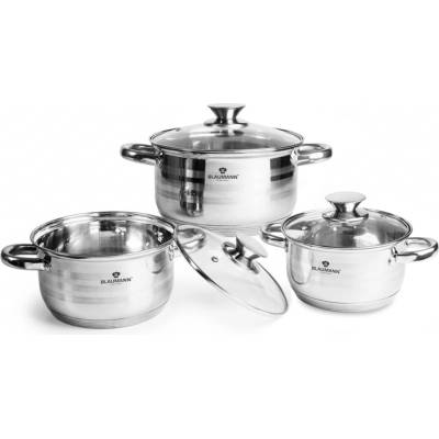 Pro-Tech shop Sada nerezových kastrólov s pokrievkami Gourmet Line 6-dielna 55473