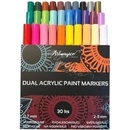 Artmagico Akrylový fix Dual se dvěma hroty