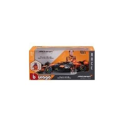 Bburago Model MCLAREN MCL38 F1 Formula 1 + Jazdec Oscar Piastri 81 1:24