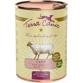 Terra Canis Lamb with courgette millet & dill 400 g