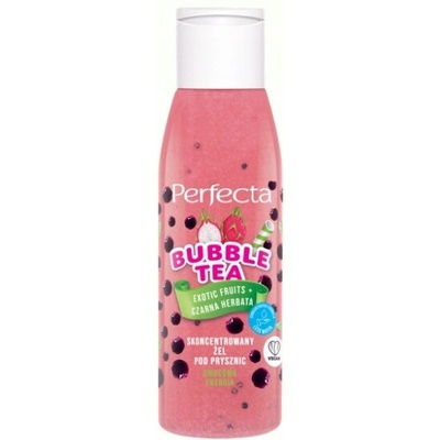 Perfecta koncentrovaný sprchový gél Bubble Tea Exotic Fruits + Black Tea 100 ml