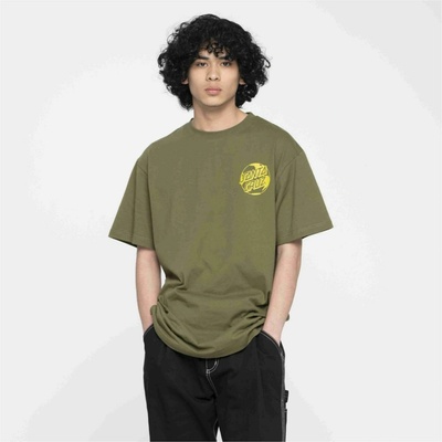 Santa Cruz Planet Dot T-Shirt Moss