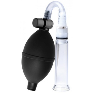 XR Brands Size Matters - Clitoral Pump System with Detachable Acrylic Cylinder