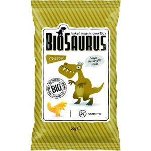 Biosaurus Печен царевичен снакс със сирене Без глутен 50г