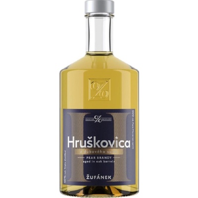 Hruškovica z Dubového Sudu 40% 0,5 l (holá láhev)