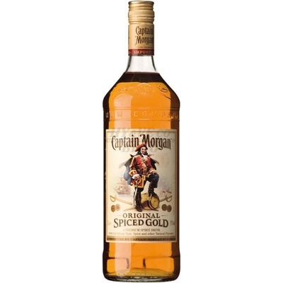 Captain Morgan Spiced 35% 1 l (čistá fľaša)