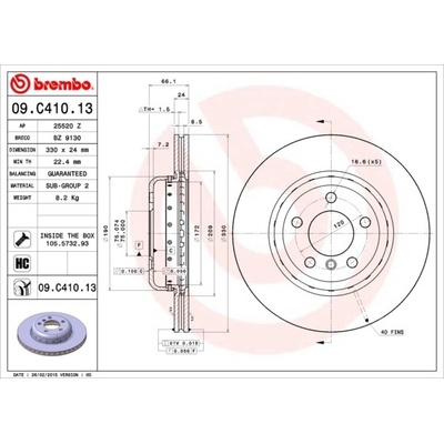 BREMBO 09.C410.13