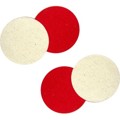 Tagred Полиращ филц с велкро закрепване, полиращо колело, полиращ диск 125x10 мм TA1091 (TA1091)