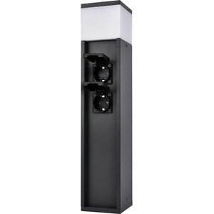 ELMARK El-2650 В. СТЪЛБ С КОНТАКТИ ШУКО 2Х16А+1ХЕ27, ip54 (53003)