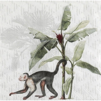 Santex ubrousky papírové Indian Jungle 16,5x16,5cm 20ks
