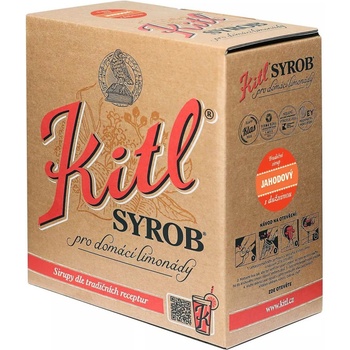Kitl Syrob Jahodový bag in box 5000 ml