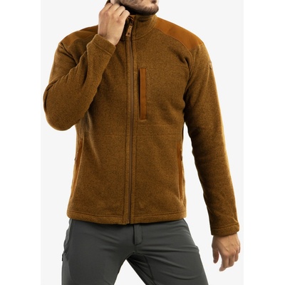 Fjällräven pánska mikina Buck Fleece Chestnut
