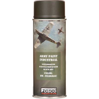 FOSCO Barva ARMY ve spreji 400ml RAL 6006 BW ŠEDÁ FELDGRAU