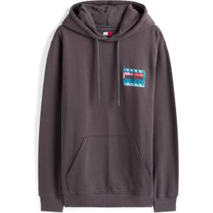 Tommy Hilfiger Суичър Tommy Jeans Mens DNA Play Pull Over Hoodie - Washed Black