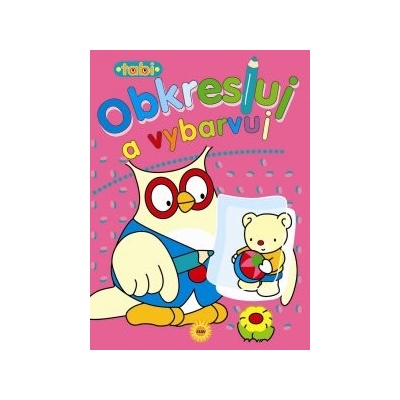 Tabi Obkresluj a vybarvuj (růžový) – Hledejceny.cz