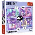 Trefl 4-in-1 Puzzle - Kuromis Day - Hello Kitty Trefl 34676