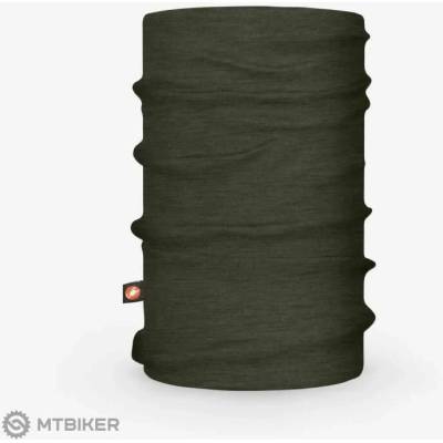 Castelli MERINO nákrčník vojenská zelená