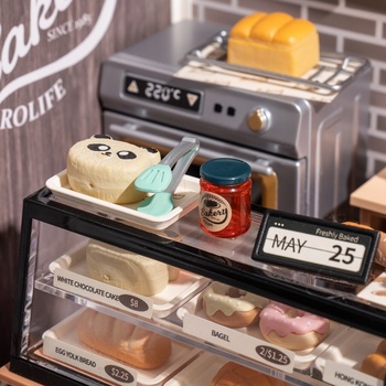 Robotime miniatúra domčeka Pekáreň Golden Wheat