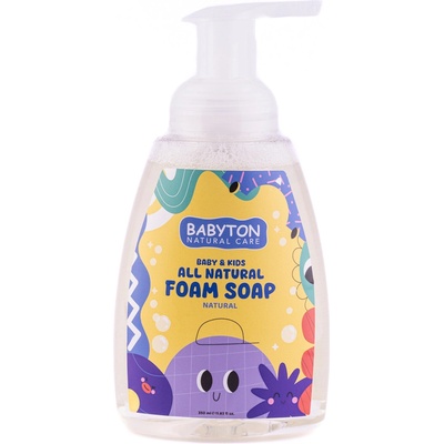 Babyton prírodné penové mydlo natural 350 ml