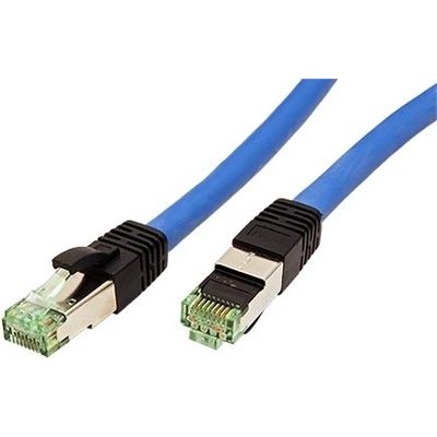 Goobay 21.92.4011 S/FTP patch, kat. 8.1, LSOH, 0,5m, modrý