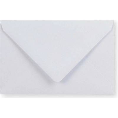 Bílá obálka - Diamantová klopa 94x143 mm