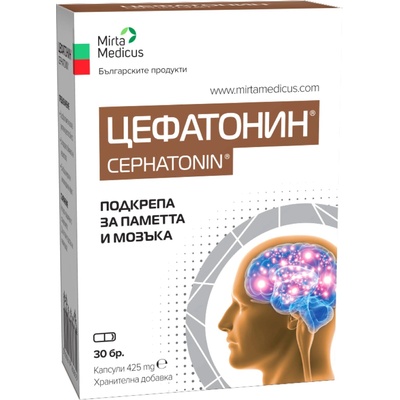 Мирта Медикус Цефатонин, 425 mg, 30 капсули, Мирта Медикус