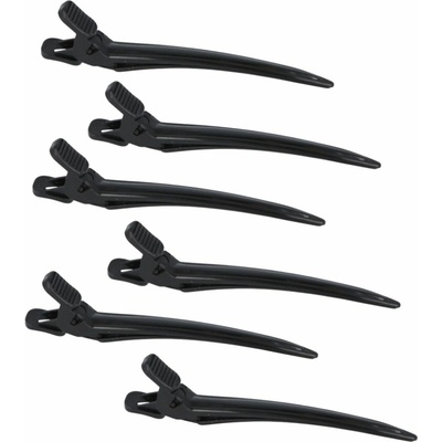 Eurostil 00055 Plastic Clips - plastové pinety, 8.3 cm, 6ks