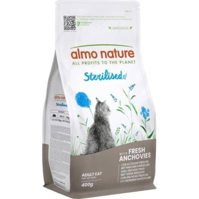 Almo Nature cat Sterilised ančovičky 0,4 kg