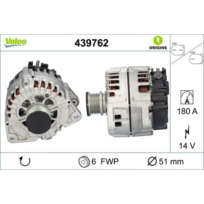 VALEO Alternátor VA 439762