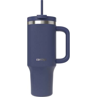 Contigo thermos bottle 1200 ml with handle and straw | Stainless Steel Insulated Thermal Drinking Bottle with Lid | Cools for 29 hours | Travel Mug | Thermo mug | - 2217785
