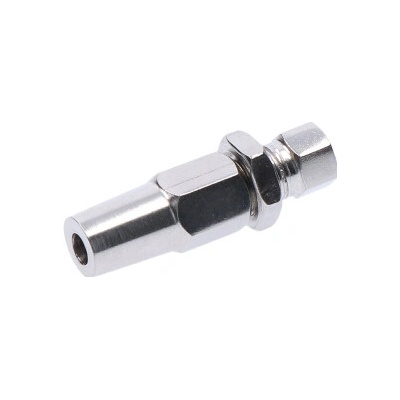 Úchyt pro lanko ø 4 mm, závit M6, broušená nerez AISI 304
