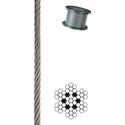 Penar Nerezové lano DIN 3055 spletení 7x7 2mm 7X7A402