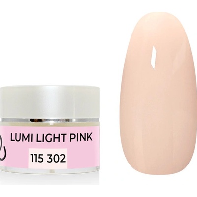 Expa nails Uv Led gel barevný Lumi Light pink 5g