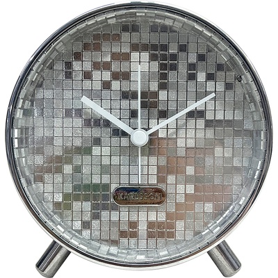 Karlsson Будилник Bling Bling сребрист (KA6004SI)