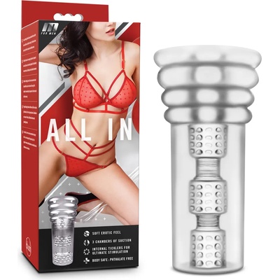 Blush Novelties M for Men All In Clear