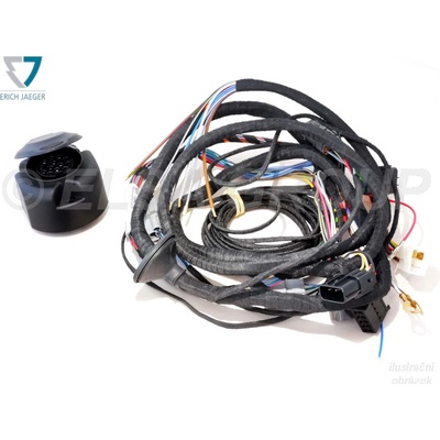 Typová elektropřípojka Volvo S80 2004-2006 , 13pin, Erich Jaeger