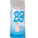 Fabriano Опаковъчна хартия Ribbed Craft BB, 50 g/m2, 1 х 2 m, асорти (11275)