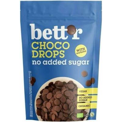 Bett'r čokoládové dropsy bez cukru bio 200 g
