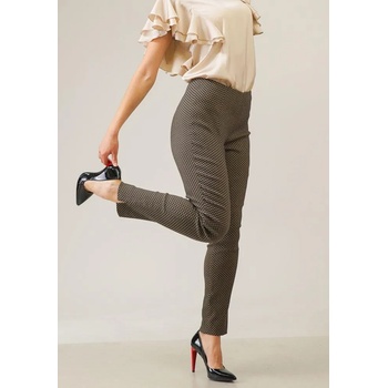 Image 1 of Radek's collection Дамски елегантен панталон 7-8 дължина в жакард 61903-930